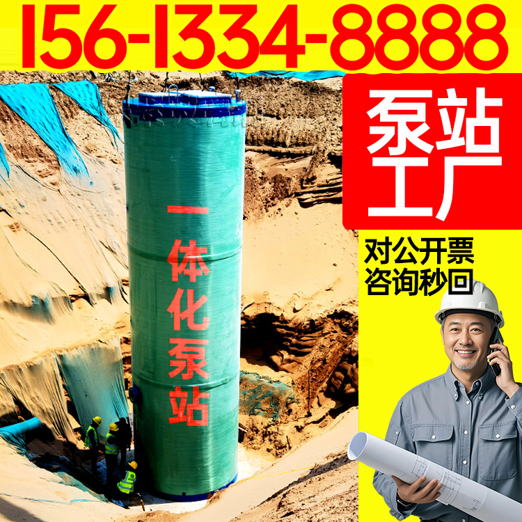 玻璃钢地埋式泵站