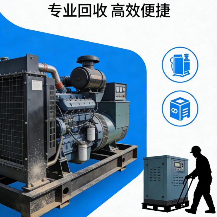 物流园发电机组回收 全国物流园区机组回收
