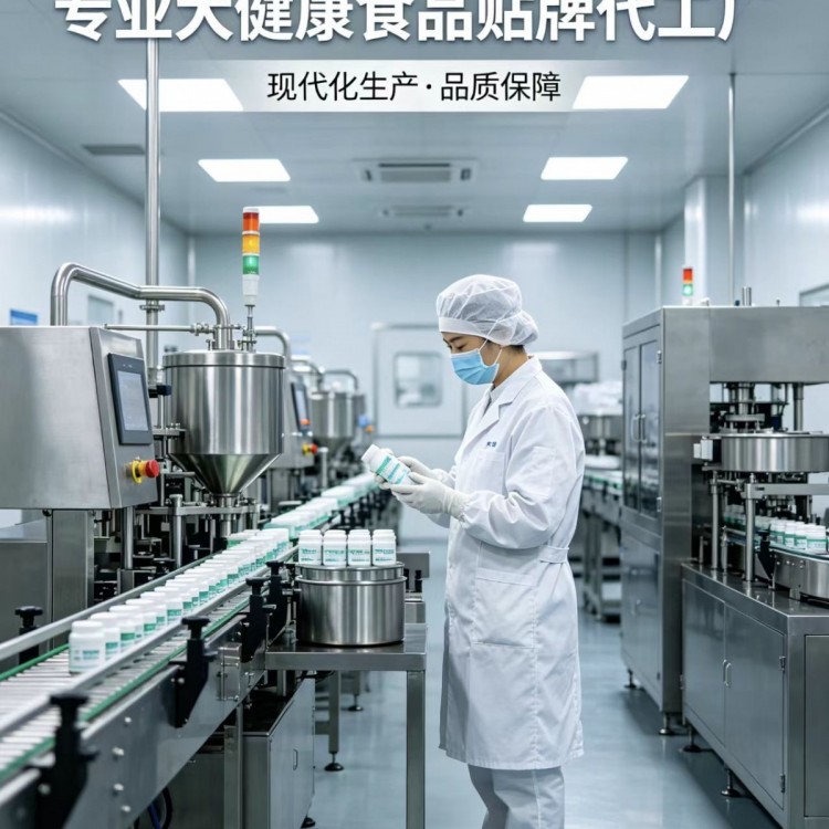 做功能食品代工，找对一家厂真的省太多心！