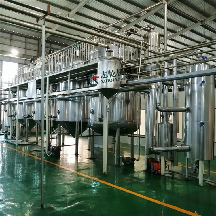 精炼大豆油设备 紫苏油提纯设备 毛油脱胶脱酸脱色脱水脱臭脱脂