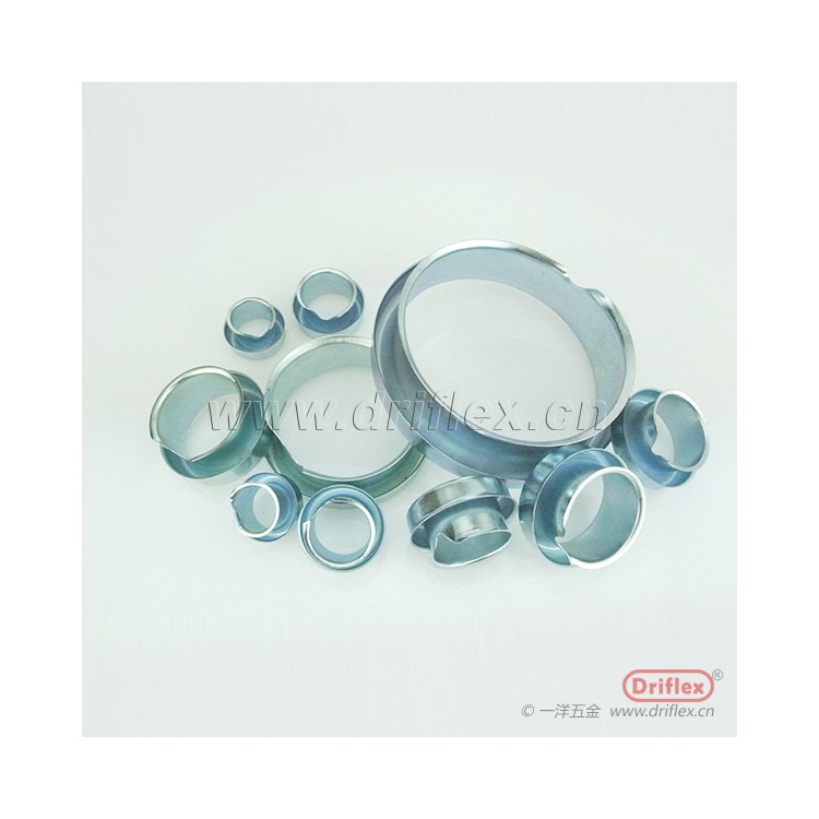 铁镀锌豁口金属环金属软管接头用内圈12-100mm