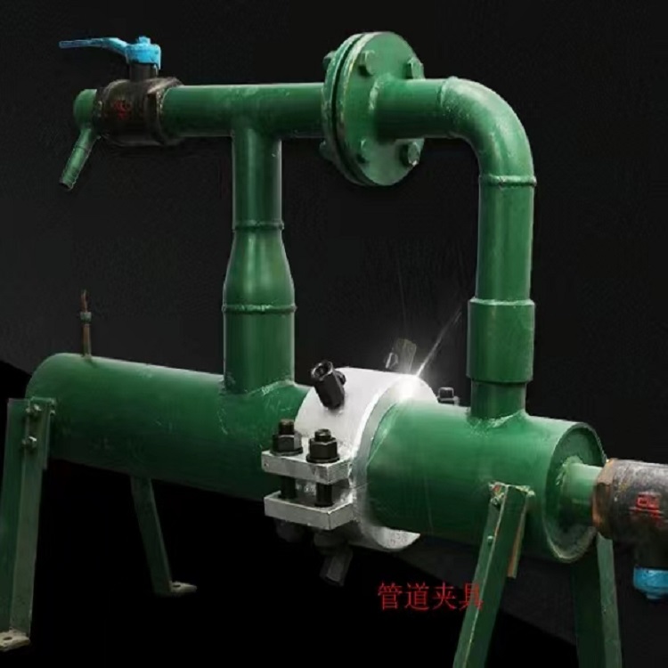 直管堵漏注胶卡具管道注胶夹具注入式堵漏工具昔友