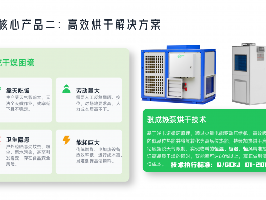 重庆骐成腊肉烘干机 热泵智能腊味烘干设备 节能洁净商用烘干房