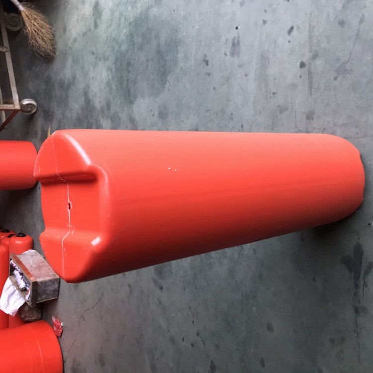聚乙烯一体式拦污警示浮筒 河道水库拦垃圾水域隔离耐用浮体