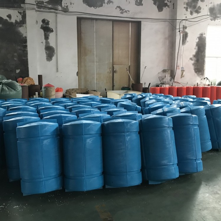 滚塑工艺拦污警示浮筒 聚乙烯一体结构河道湖面拦漂隔离设施