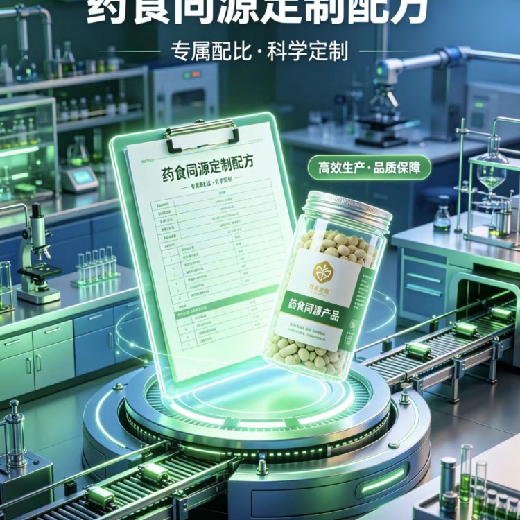 药食同源上新，选对代工厂=成功一半！