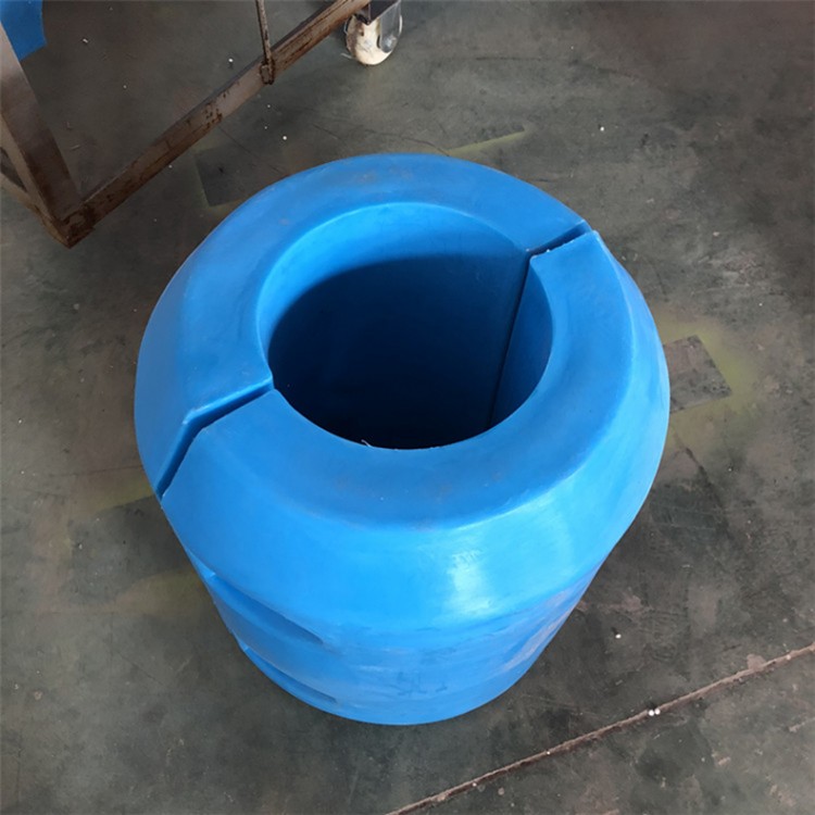 新型两半组合式浮筒水上输泥管道浮体高密度聚乙烯浮力筒