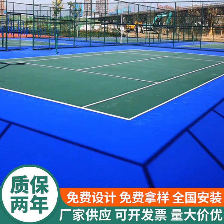 运动球场地坪划线施工 车位划线 颜色可定制