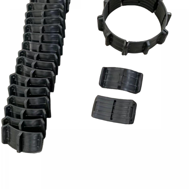 管道绝缘支架HDPE Φ405 455聚乙烯支撑块滑块