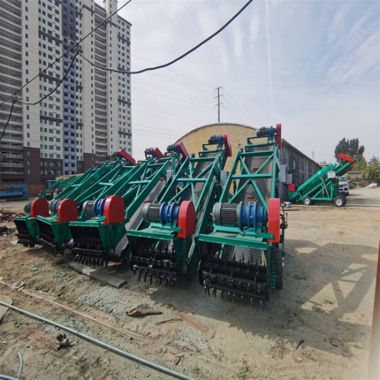 牧场青储窖自动扒草机 移动小型青贮取料机