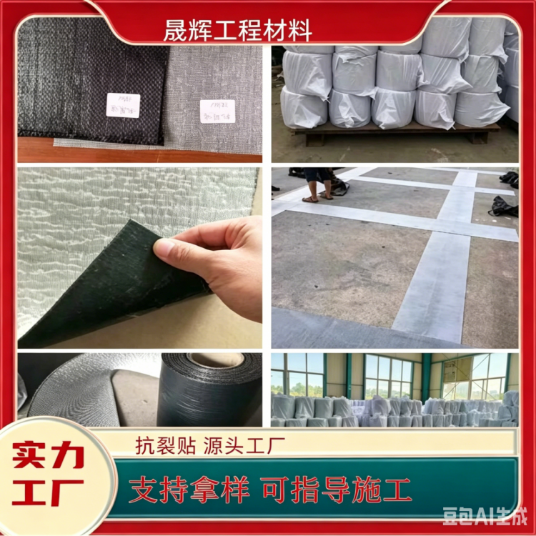 沥青路面自粘式抗裂贴 公路修补养护工程用龟裂贴