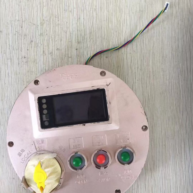 扬州F-DZW15智能开关型电动执行器操作面板液晶显示板