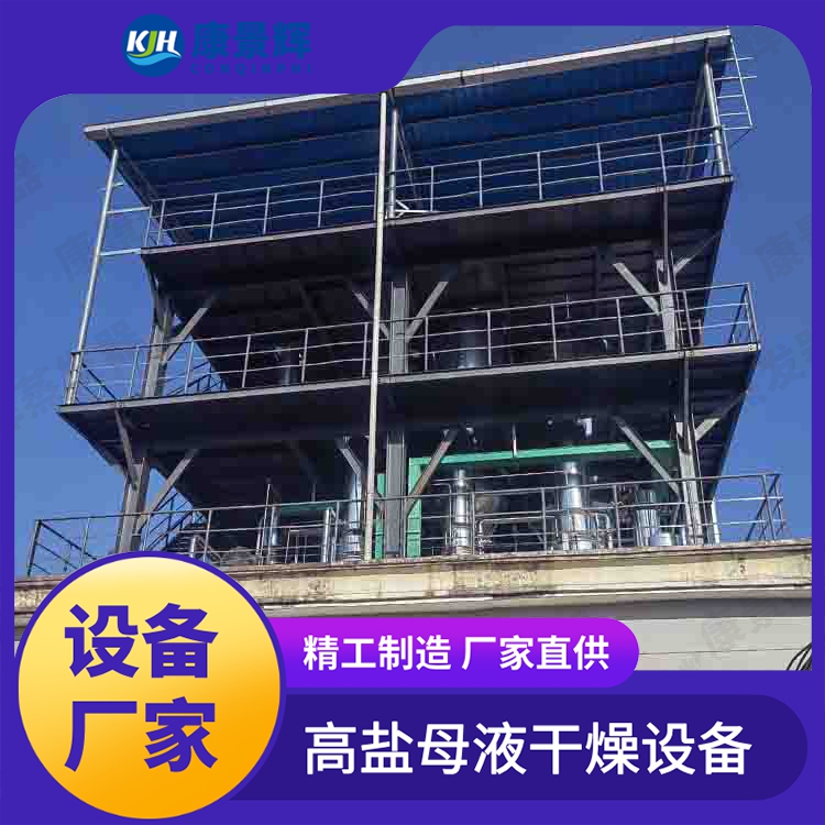 硫酸铵双效蒸发器 高盐废水结晶 连续蒸发装置 定制加工