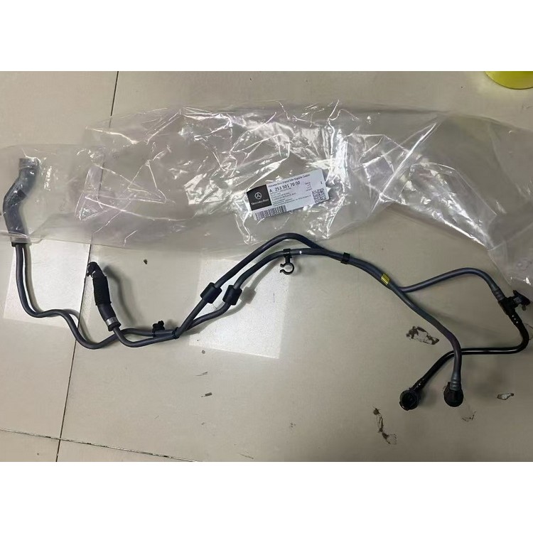 奔驰W253通风管 冷却器到补偿容器 散热管 冷却管