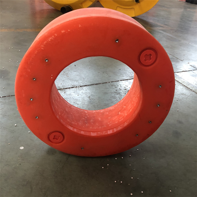 聚乙烯水泵浮圈一体成型稳托水泵养殖河道取水专用浮体