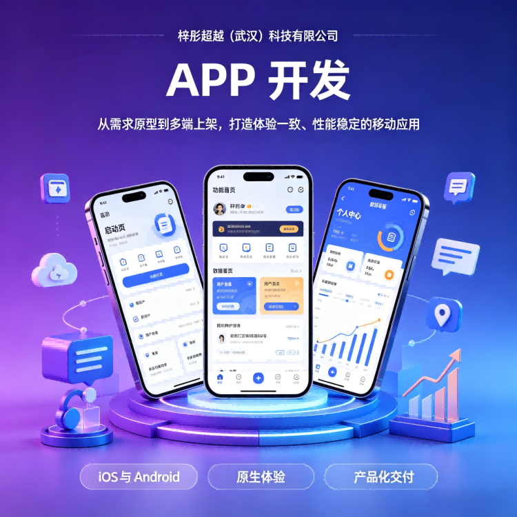 全行业原生 APP 定制开发 移动端数字化应用搭建服务