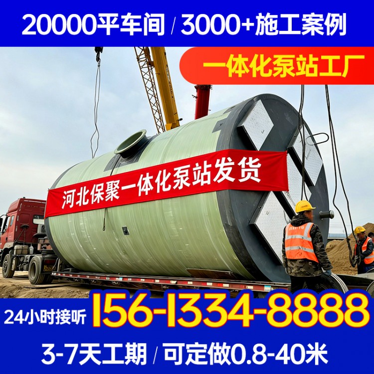 一体化预制提升泵站 城市污水处理