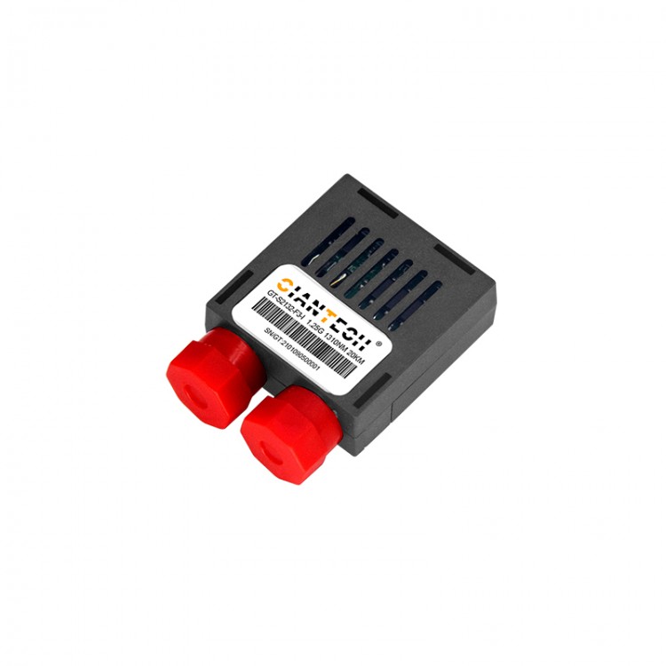 全新器件1X9光模块1.25G单模单纤FC无人机光模块抗干扰
