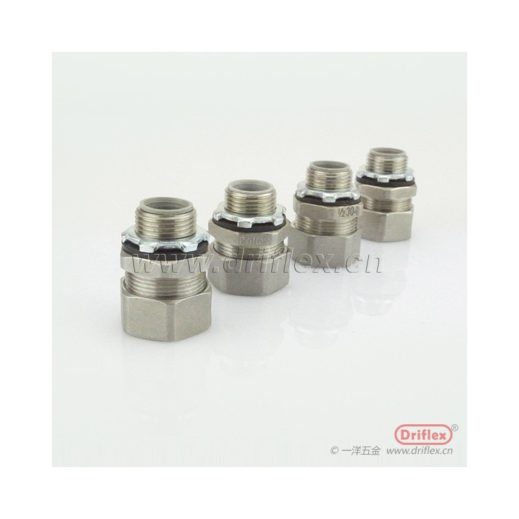 不锈钢304软管接头设备穿线用连接器M,G,NPT螺纹