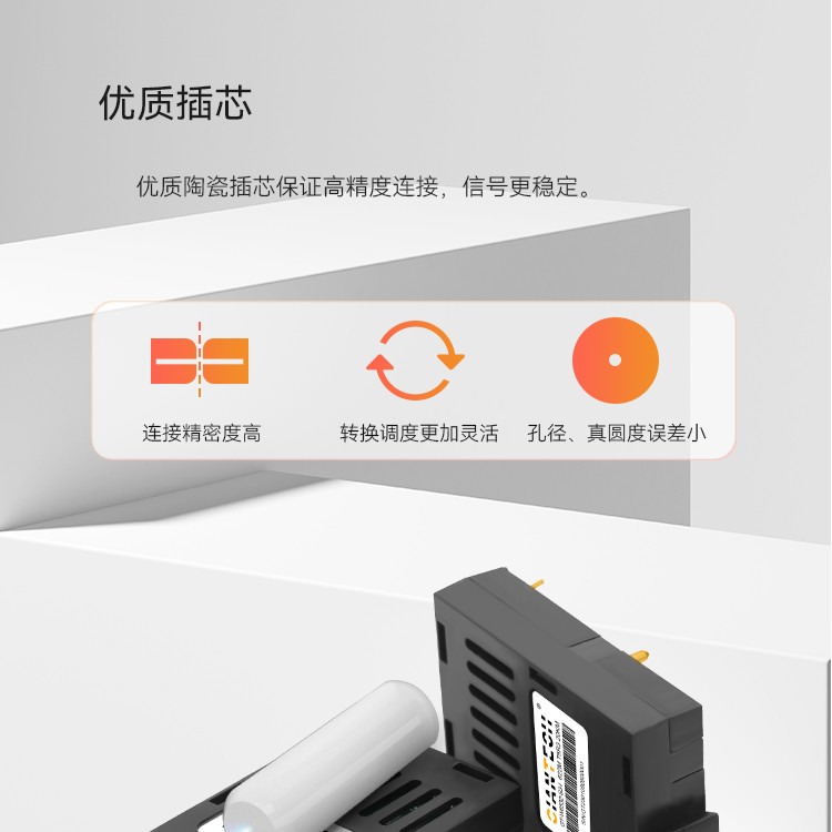 622M光模块1X9单纤单模SC工业级20~100公里耐高温