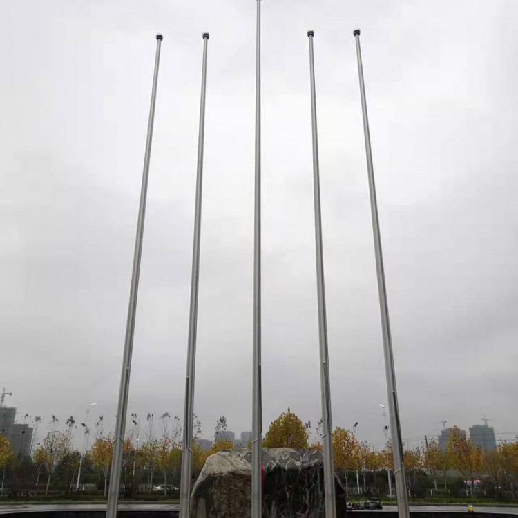 广东潮州顺风定位旗杆珠海机场旗杆深圳酒店旗杆
