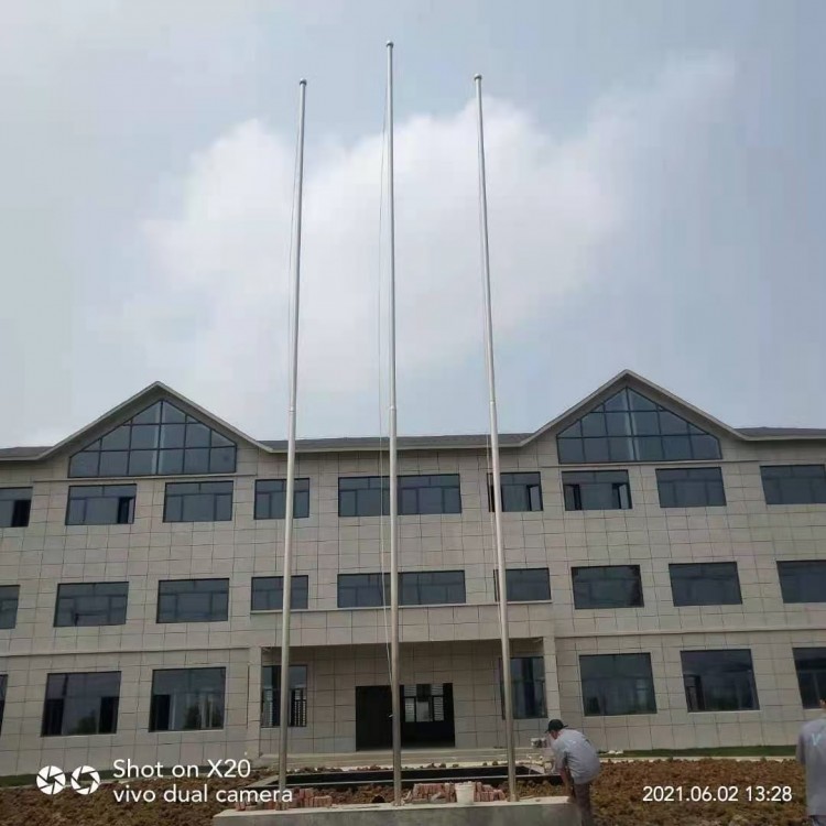 广东潮州旗杆定制潮州电动音乐旗杆潮州自动升降旗杆