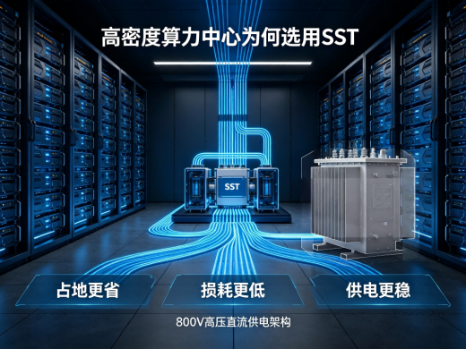 SST固态变压器是什么？高密度AI算力中心为何选用这类配电设备