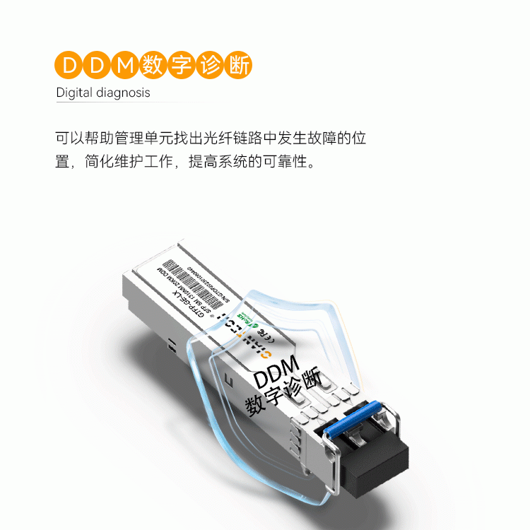 保新工业标准光模块sfp1310千兆单模1.25G兼容各品牌