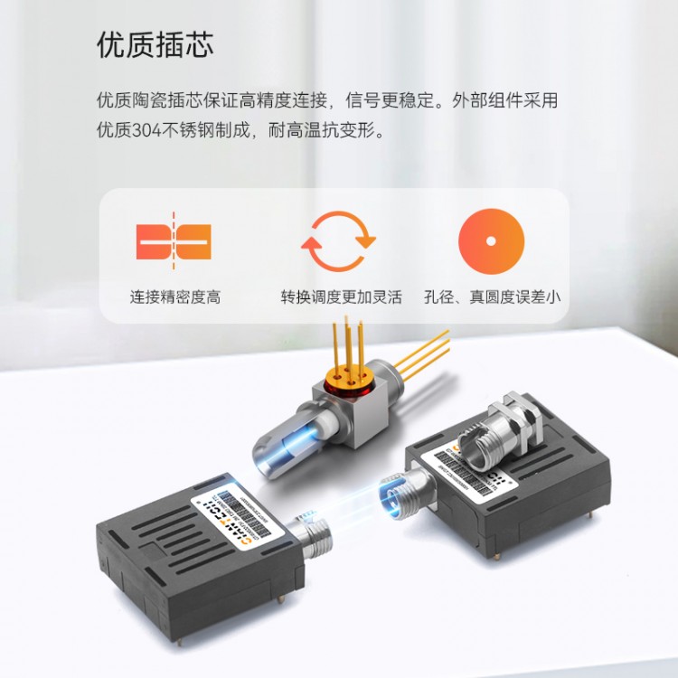 全新串口TTL电平1X9光模块DC2M单纤FC20~40KM