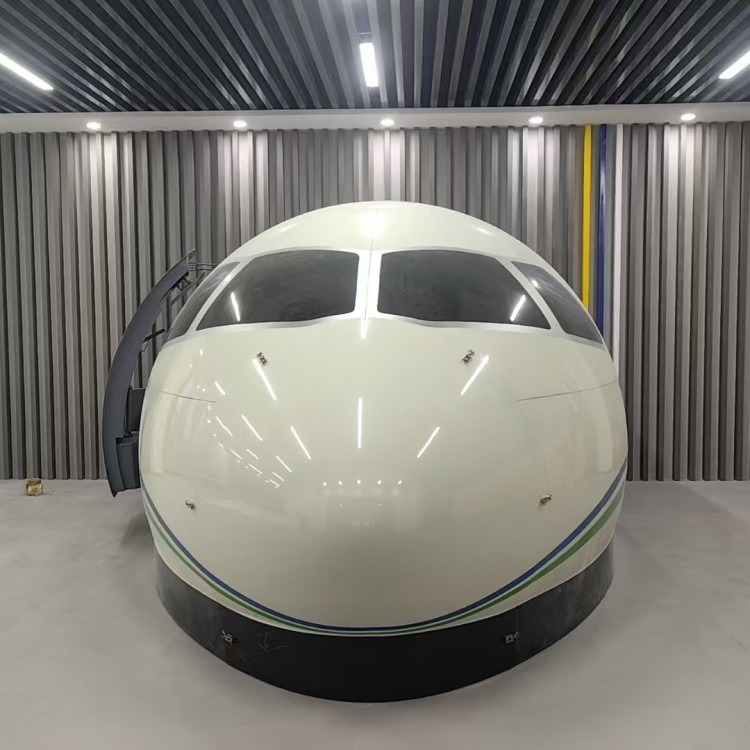 C919 客机仿真模型 航空科普展馆飞机展示模型
