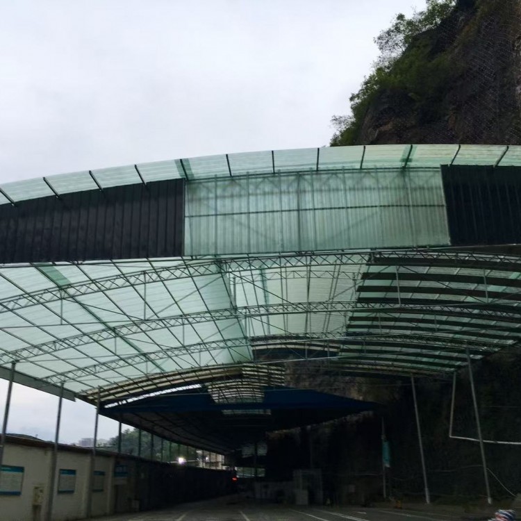 钢结构彩钢棚搭建 造型灵活 包工包料