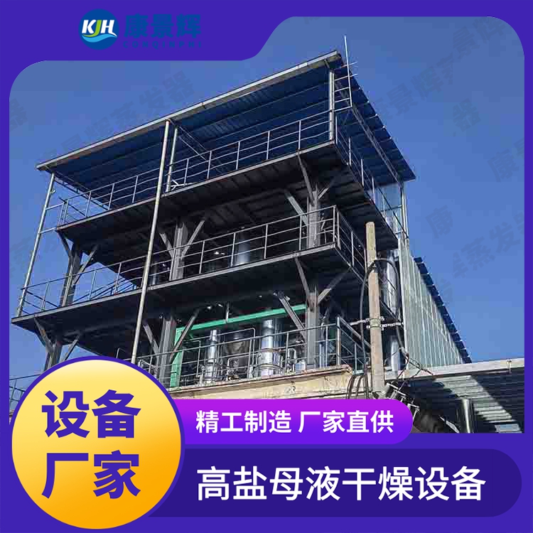 脱盐蒸发浓缩设备 康景辉 MVR蒸发器 耐高温 操作简单