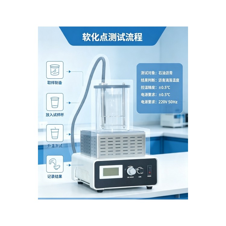 石油沥青软化点测定器