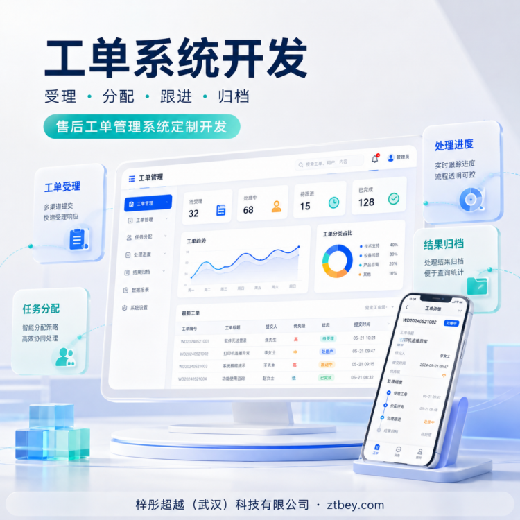 武汉售后工单管理系统定制开发