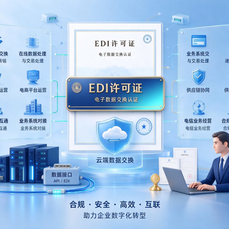 EDI许可证代办服务：电商平台合规资质办理