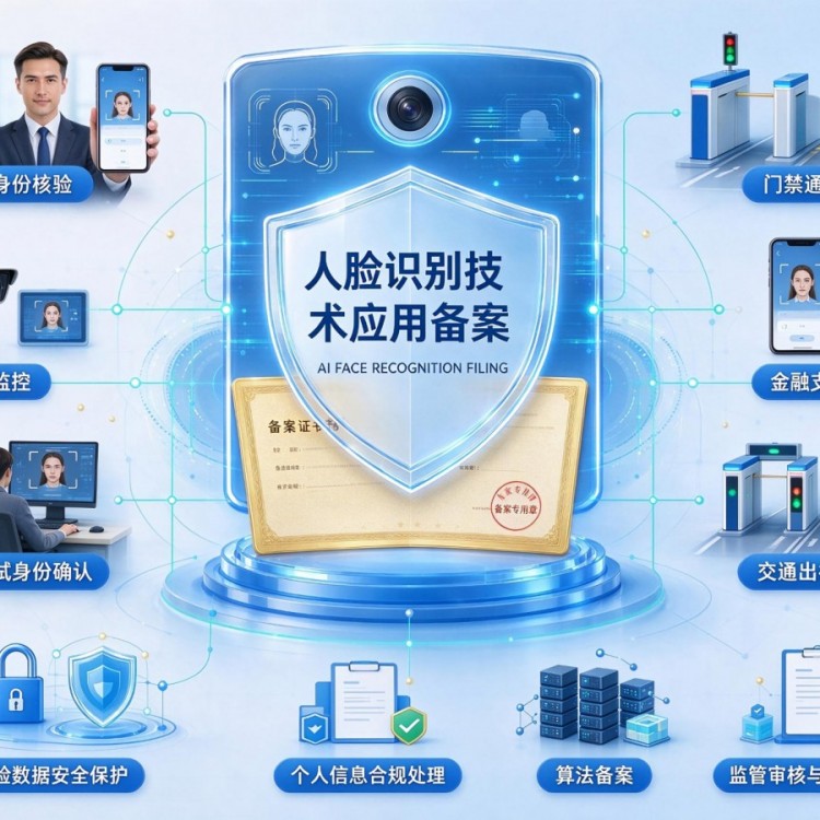 人脸识别技术应用备案办理天磊咨询熟悉各地政策通过率高
