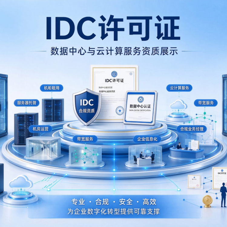 云服务商IDC许可证如何办理｜天磊咨询为你专业辅导