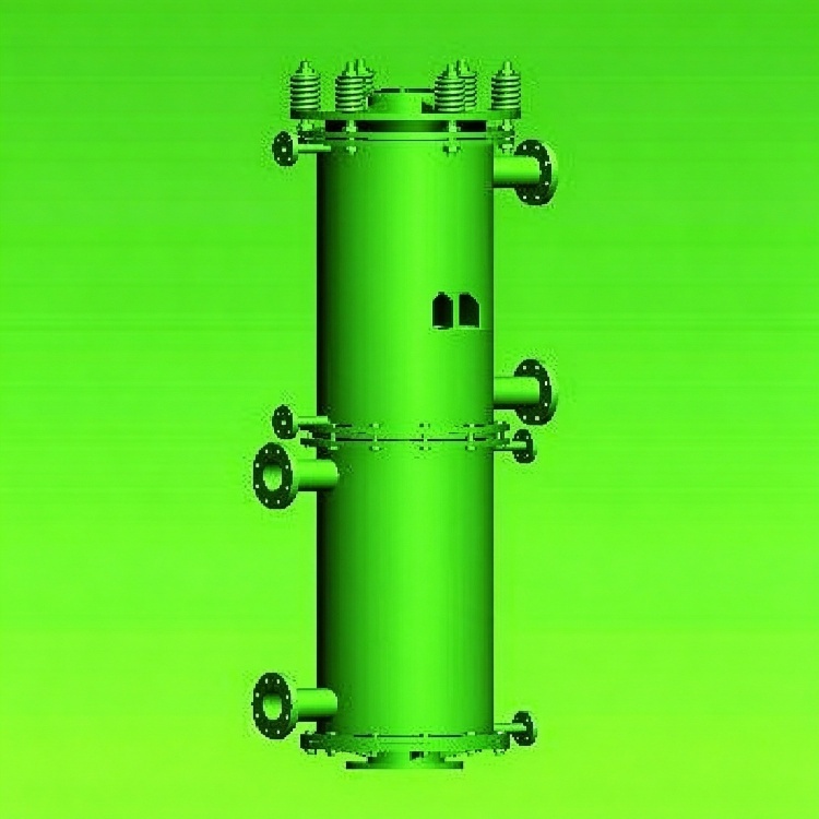 YKC两级冷却石墨换热器