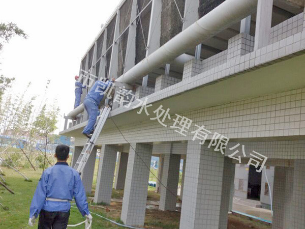 循环水系统清洗中