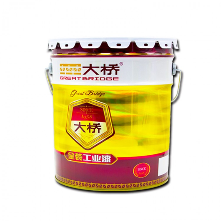 大桥油漆 聚氨酯立体锤纹漆 机械设备电机水泵防腐装饰锤纹涂料