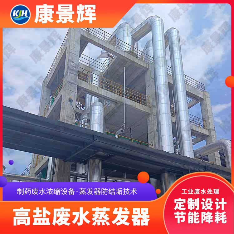 康景辉焦化浓盐水蒸发器 MVR强制循环蒸发设备 焦化废水处理