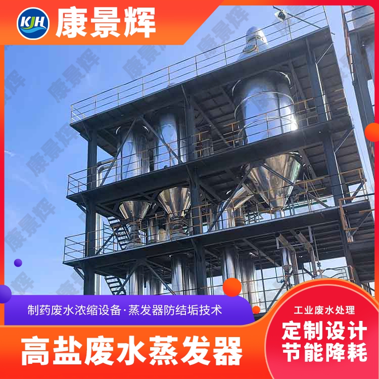 康景辉焦化浓盐水蒸发器 MVR强制循环蒸发设备