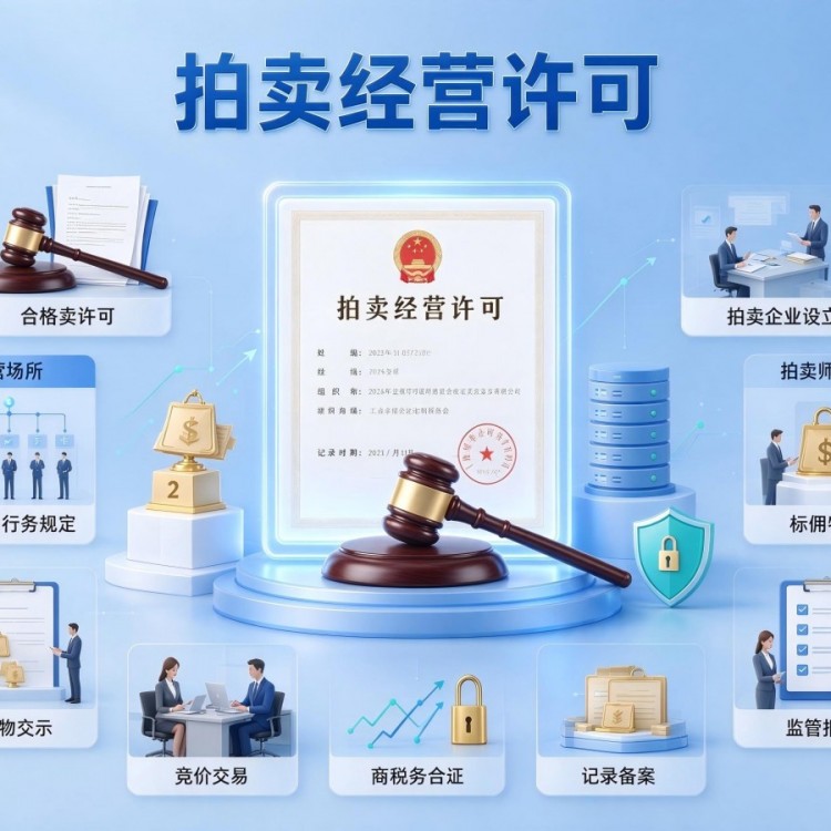 天磊咨询助力视频会议商实现拍卖业务合规经营