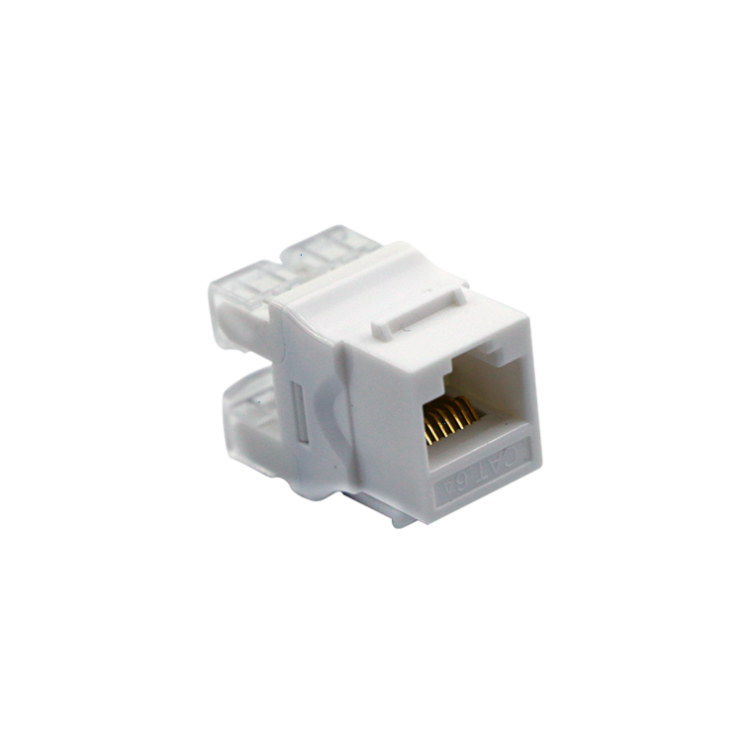 普天汉飞六类非屏蔽RJ45模块（白色PTHF-116M-WH